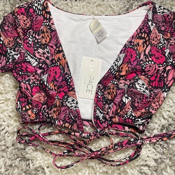 L*space Dionne Top Wings n Things Butterfly NWT Small - Picture 3 of 5